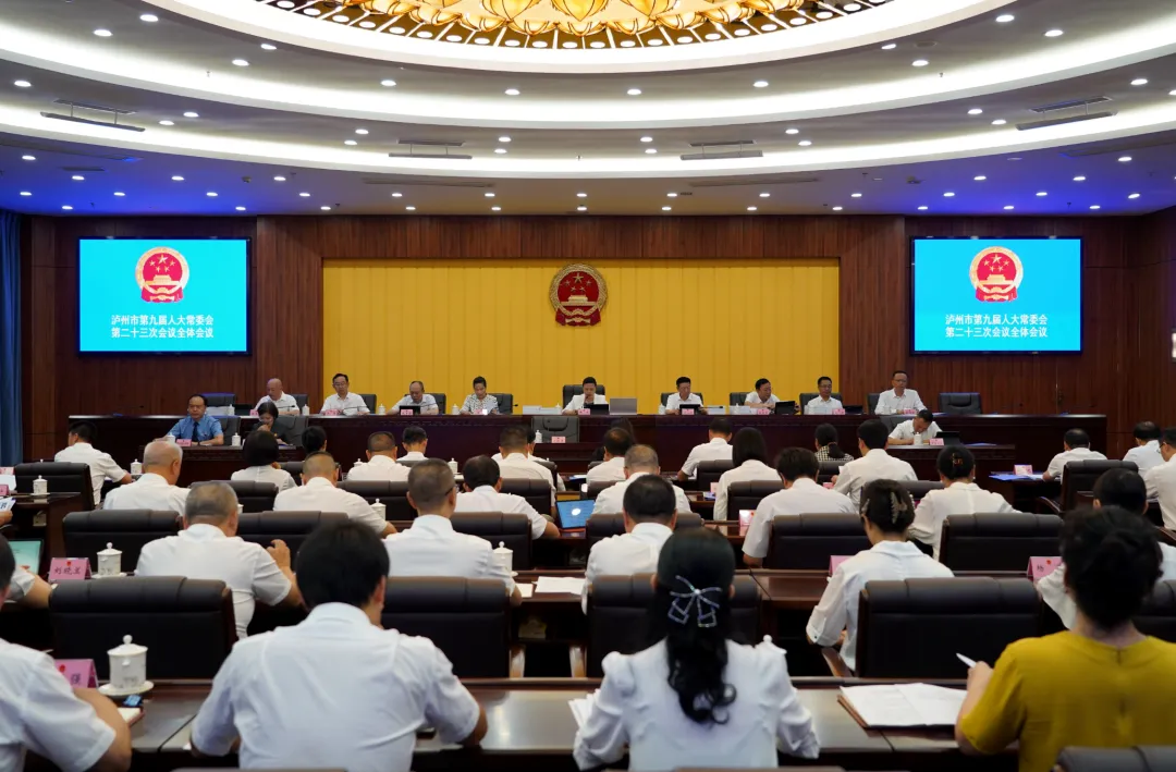 鞠麗主持召開市九屆人大常委會第二十三次會議